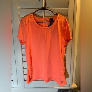 Vibrant Orange Short Sleeve Top